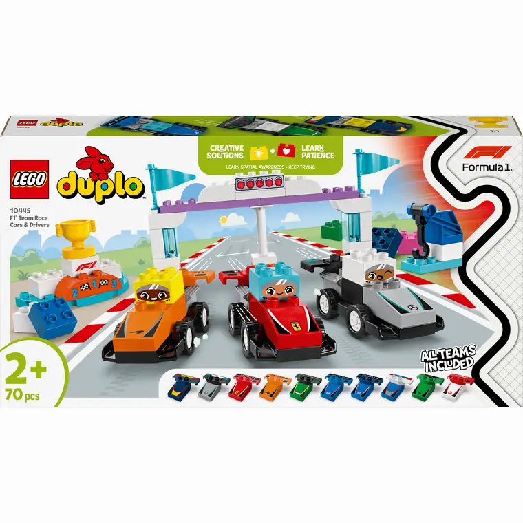LEGO DUPLO F1 cars box