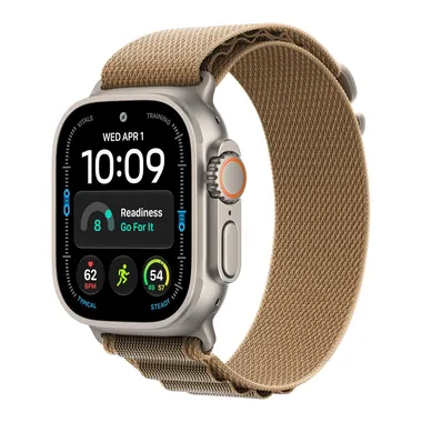 Apple Watch Ultra 4 in natural titanium