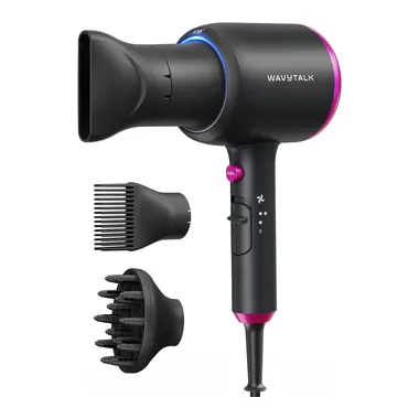 Wavytalk ionic hair dryer with diffuser