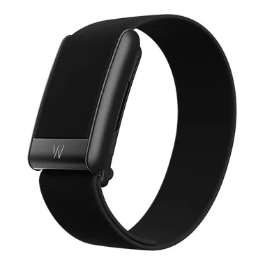 WHOOP 5.0 band with a knit strap