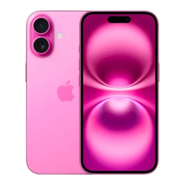 iPhone 16 у рожевому кольорі